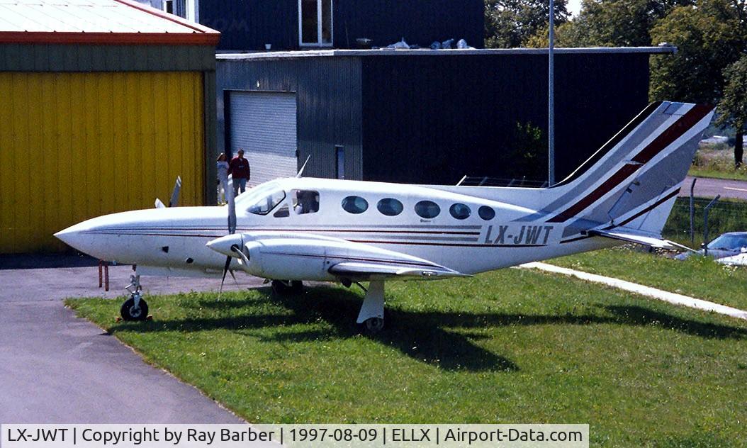 LX-JWT, 1978 Cessna 421C Golden Eagle C/N 421C0473, Cessna 421C Golden Eagle [421C-0473] Luxembourg-Findel~LX 09/08/1997