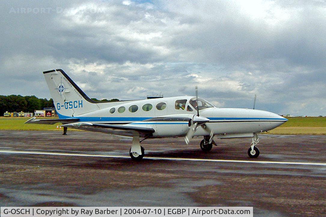 G-OSCH, 1979 Cessna 421C Golden Eagle C/N 421C-0706, Cessna 421C Golden Eagle [421C-0706] Kemble~G 10/07/2004