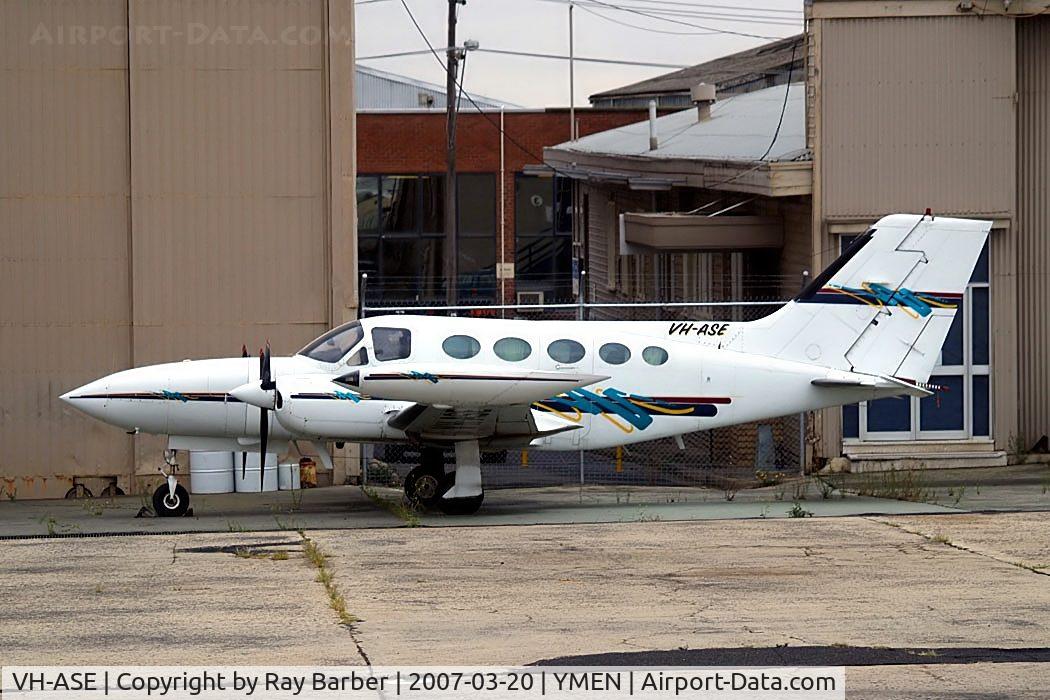 VH-ASE, 1973 Cessna 421B Golden Eagle C/N 421B0501, Cessna 421B Golden Eagle [421B-0501] Essendon~VH 20/03/2007