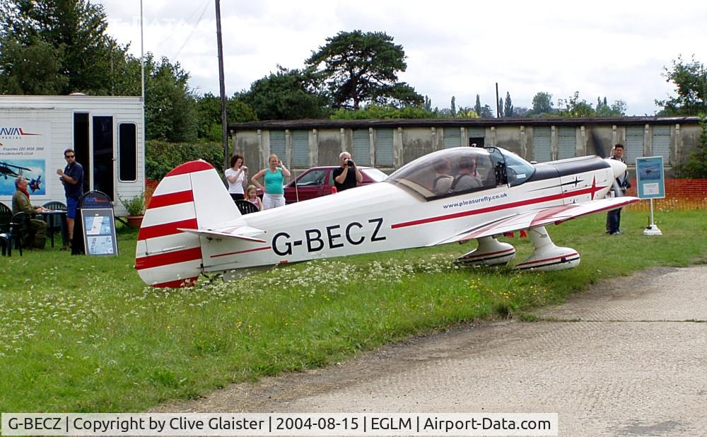 G-BECZ, 1976 Mudry CAP-10B C/N 68, Ex: F-BXHK > G-BECZ - Originilly owned to, Aerobatic Associates Ltd in 1976 and with, Avia Special Ltd since September 1991. Now in private hands since September 2010.