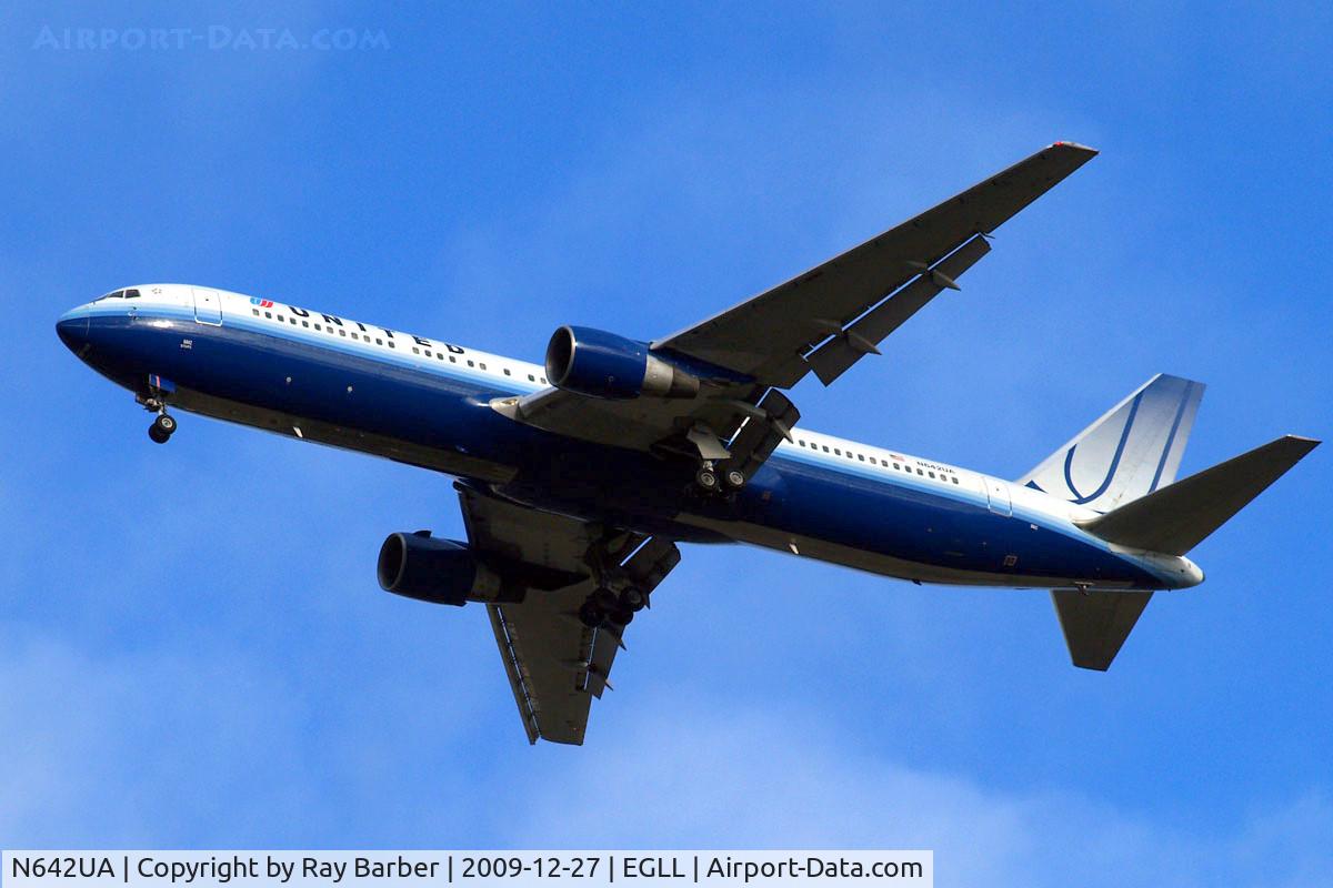 N642UA, 1991 Boeing 767-322 C/N 25092, Boeing 767-322ER [25092] (United Airlines) Home~G 27/12/2009