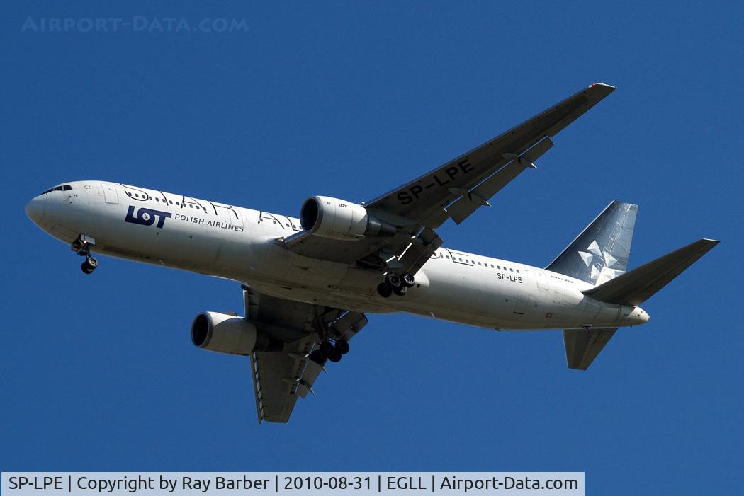 SP-LPE, 1990 Boeing 767-341/ER C/N 24843, Boeing 767-341ER [24843] (LOT Polish Airlines) Home~G 31/08/2010