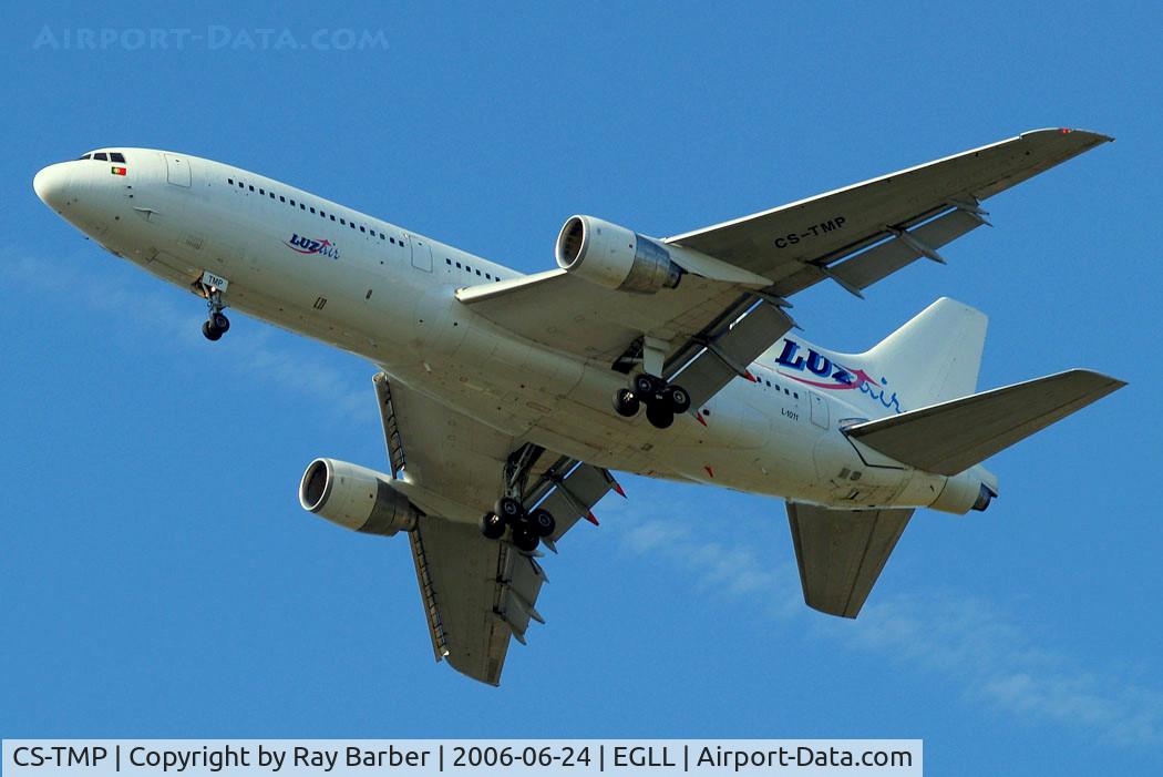 CS-TMP, 1983 Lockheed L-1011-385-3 TriStar 500 C/N 193H-1248, Lockheed L-1001 Tristar 500 [1248] (Luzair) Home~G 24/06/2006