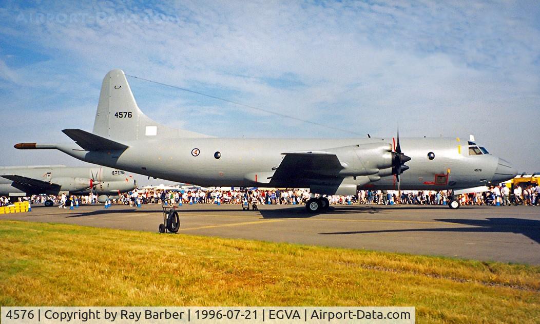 4576, Lockheed P-3N Orion C/N 185-5257, Lockheed P-3N Orion [5257] (Royal Norwegian Air  Force) RAF Fairford~G 21/07/1996