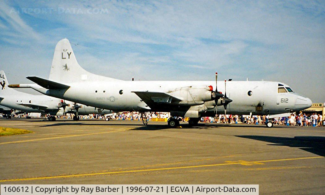 160612, Lockheed P-3C Orion C/N 285A-5663, Lockheed P-3C-II Orion [5663] (US Navy) RAF Fairford~G 21/07/1996