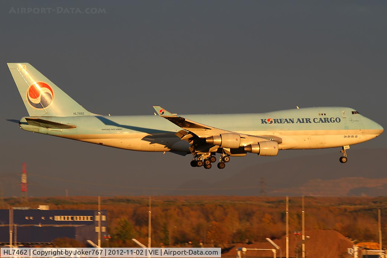 HL7462, 1997 Boeing 747-4B5F/SCD C/N 26406, Korean Air Cargo