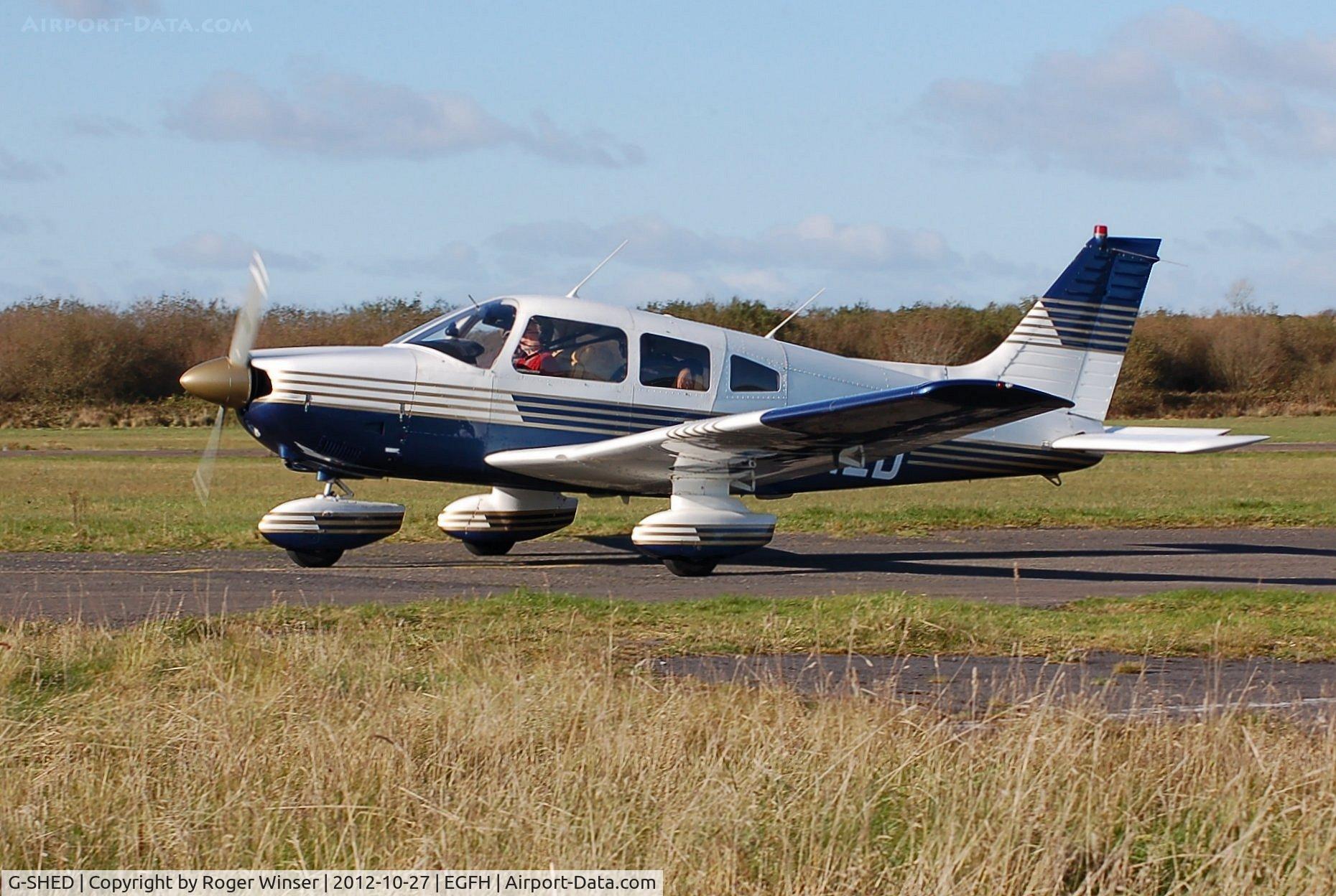 G-SHED, 1978 Piper PA-28-181 Cherokee Archer II C/N 28-7890068, Visiting Cherokee Archer II.