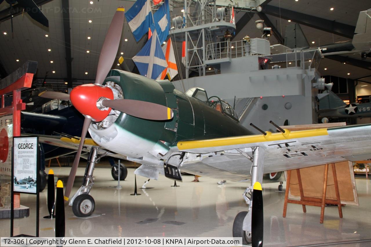 T2-306, 1945 Kawanishi N1K2-J Shiden Kai C/N 5128, Naval Aviation Museum