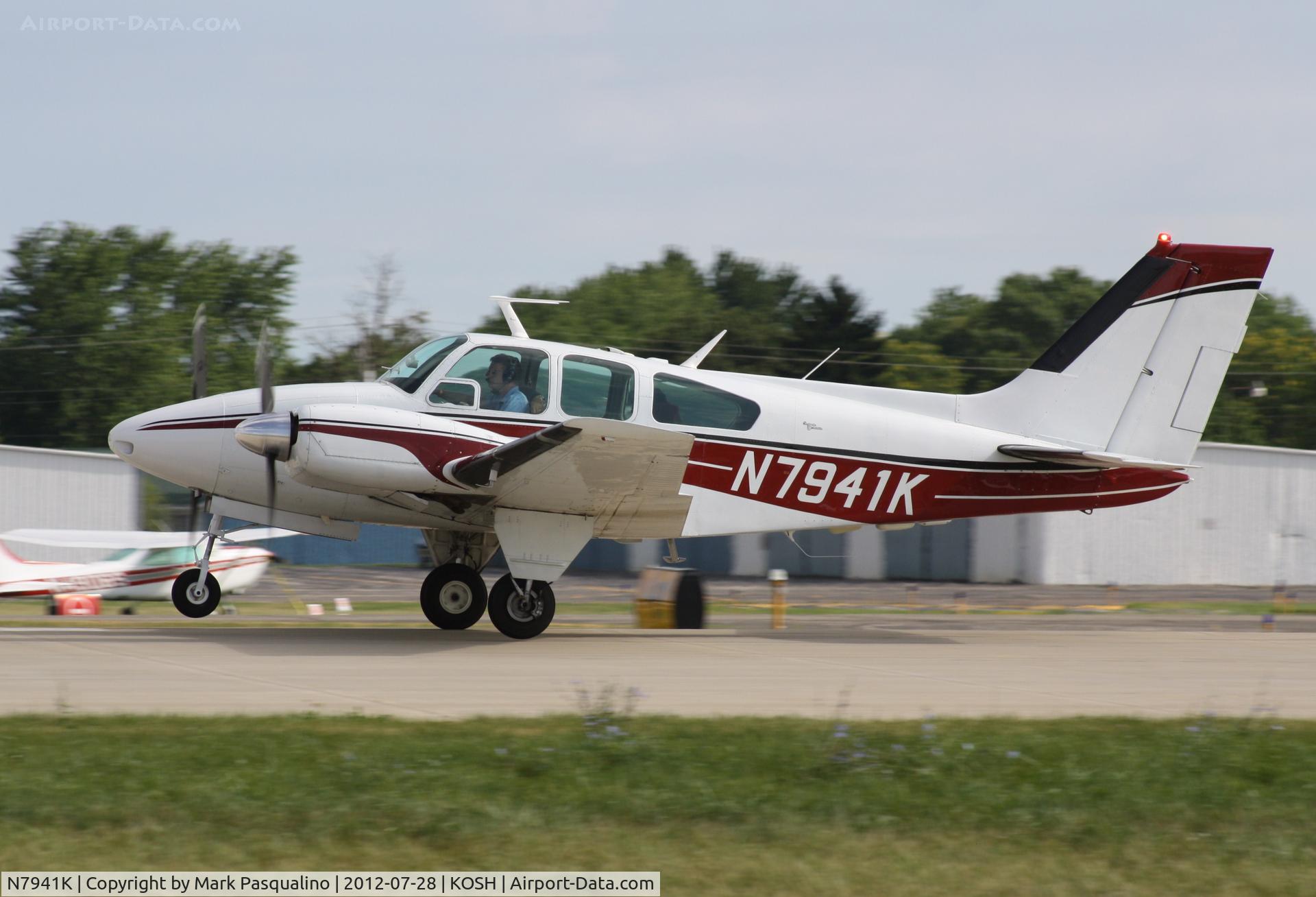 N7941K, 1964 Beech 95-B55 Baron Baron C/N TC-646, Beech B55