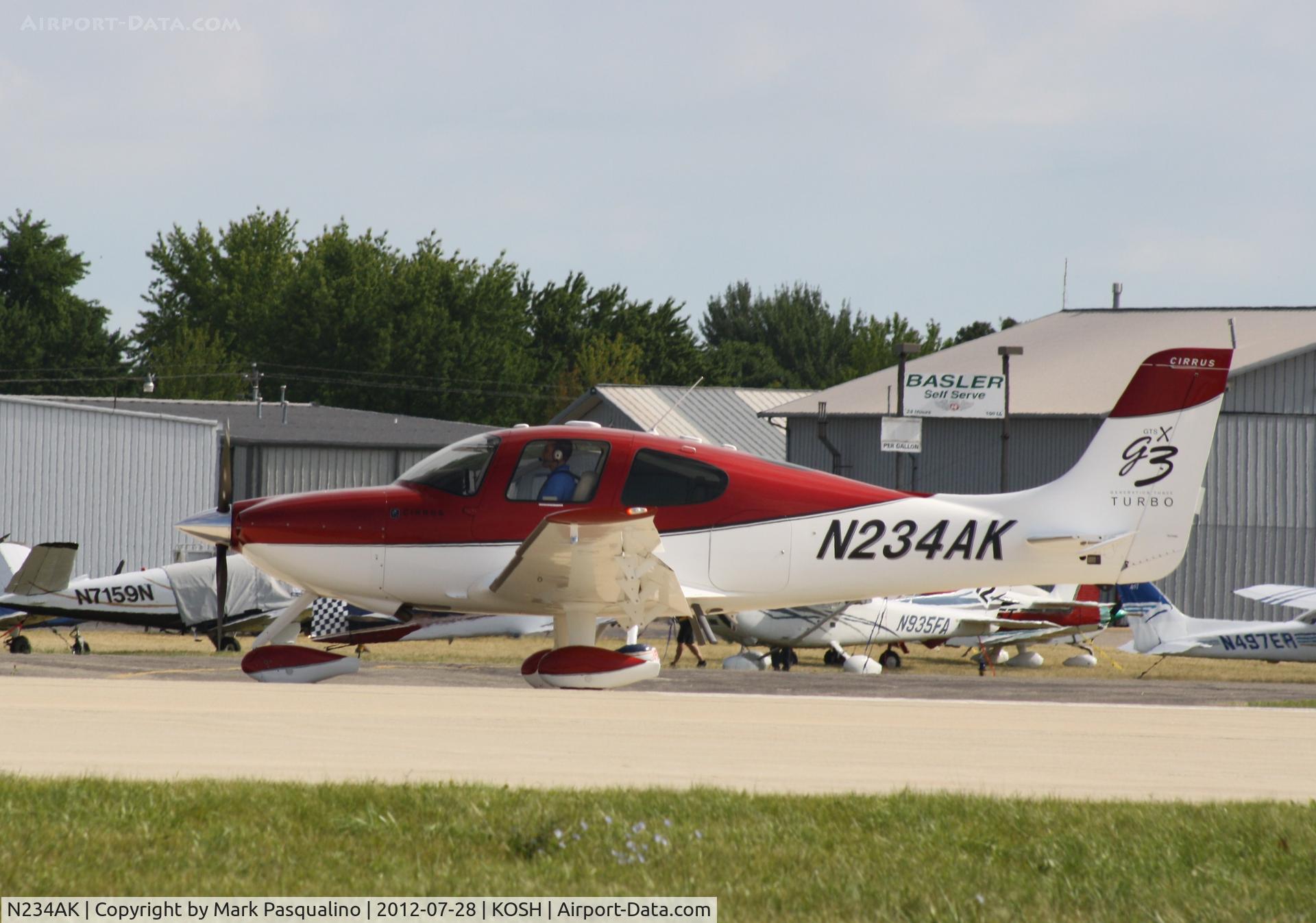 N234AK, 2007 Cirrus SR22 C/N 2878, Cirrus SR22