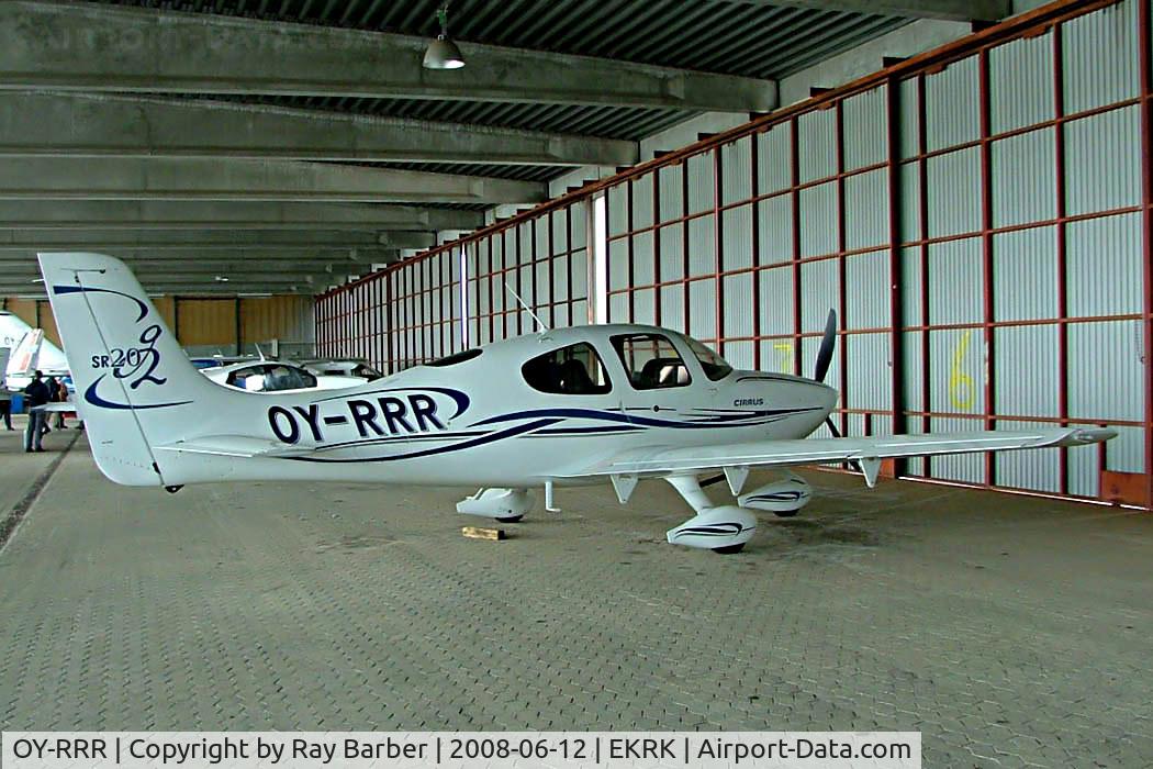 OY-RRR, 2006 Cirrus SR20 G2 C/N 1652, Cirrus Design SR-20 G2 [1652] Roskilde~OY 12/06/2008