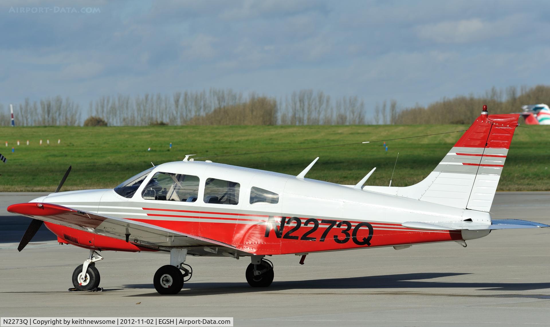 N2273Q, 1977 Piper PA-28-181 Cherokee Archer II C/N 28-7790389, Interesting visitor in good light !