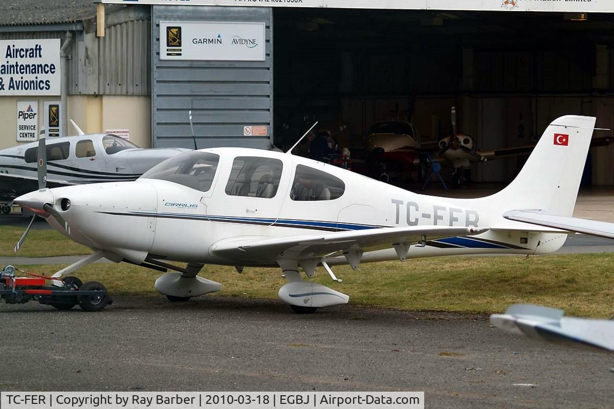 TC-FER, 1999 Cirrus SR20 C/N 1007, Cirrus Design SR-20 [1007] Staverton~G 18/03/2010