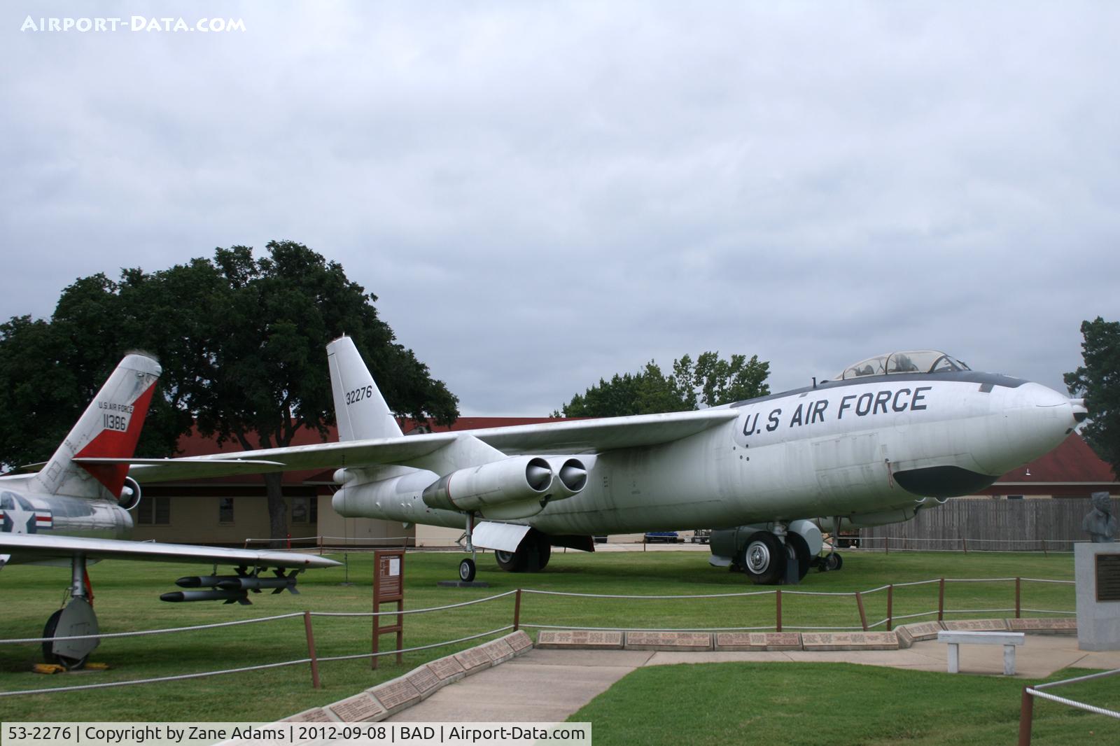 53-2276, 1953 Boeing B-47E Stratojet C/N 4501089, On display at the 8th Air Force Museum - Barksdale AFB, Shreveport, LA