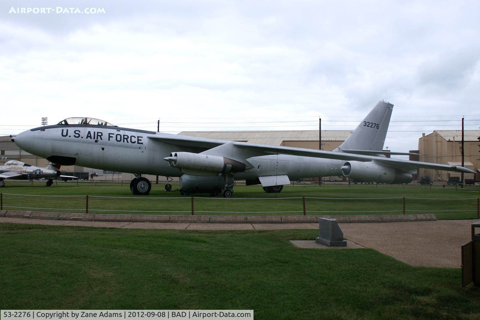 53-2276, 1953 Boeing B-47E Stratojet C/N 4501089, On display at the 8th Air Force Museum - Barksdale AFB, Shreveport, LA