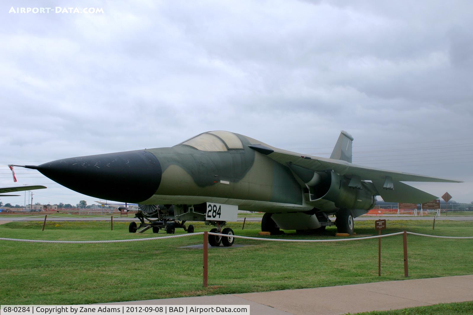68-0284, General Dynamics F-111G Aardvark C/N B1-56, On display at the 8th Air Force Museum - Barksdale AFB, Shreveport, LA