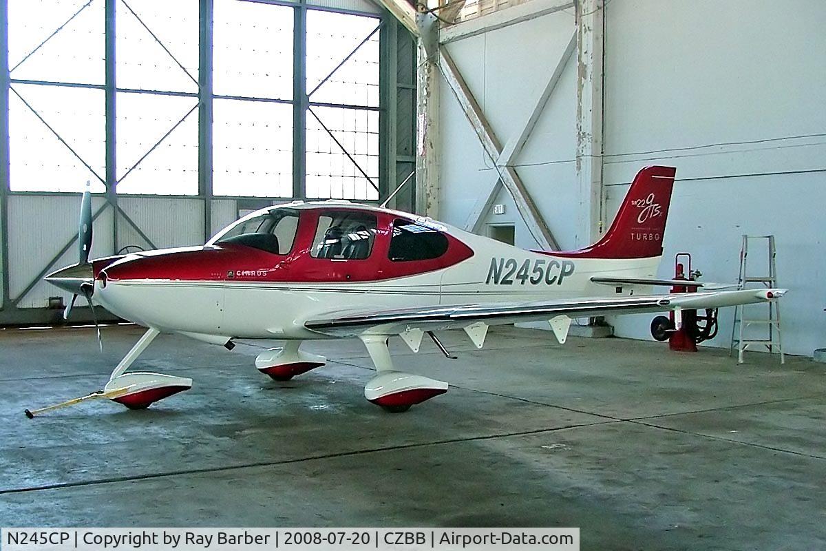 N245CP, 2008 Cirrus SR22 C/N 3074, Cirrus SR-22 G3 GTSX Turbo [3074] Boundary Bay~C 20/07/2008
