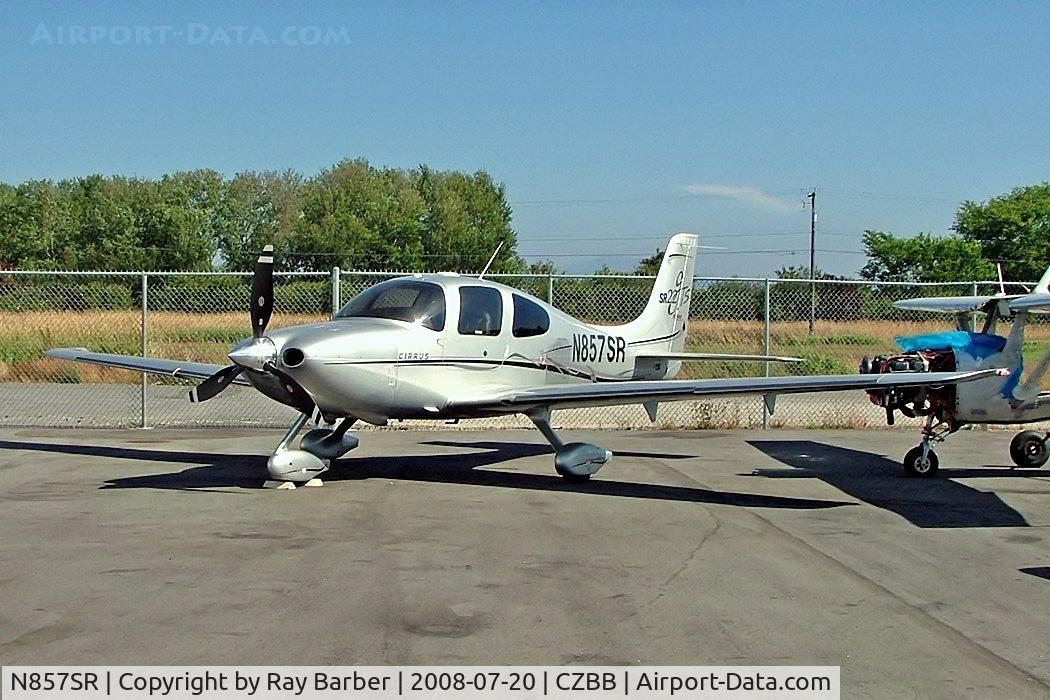 N857SR, 2006 Cirrus SR22 C/N 2246, Cirrus SR-22 GTS [2246] Boundary Bay~C 20/07/2008