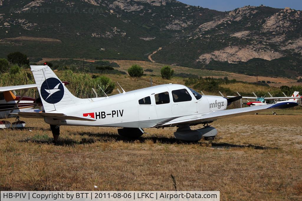 HB-PIV, 1980 Piper PA-28-181 Archer II C/N 28-8190002, Mfgz : Motorfuggruppe Zurich