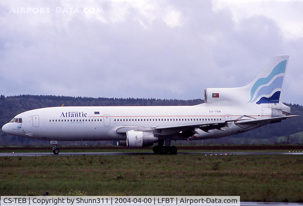 CS-TEB, 1983 Lockheed L-1011-500 TriStar C/N 1240, Arriving rwy 02