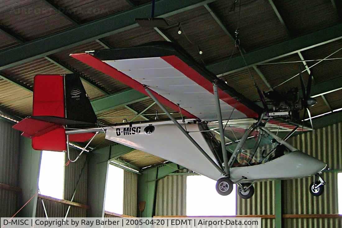 D-MISC, 1991 Comco Ikarus C22 Fox C/N 9102-3306, Comco Ikarus C-22 Fox [9102-3306] Tannheim~D 20/04/2005