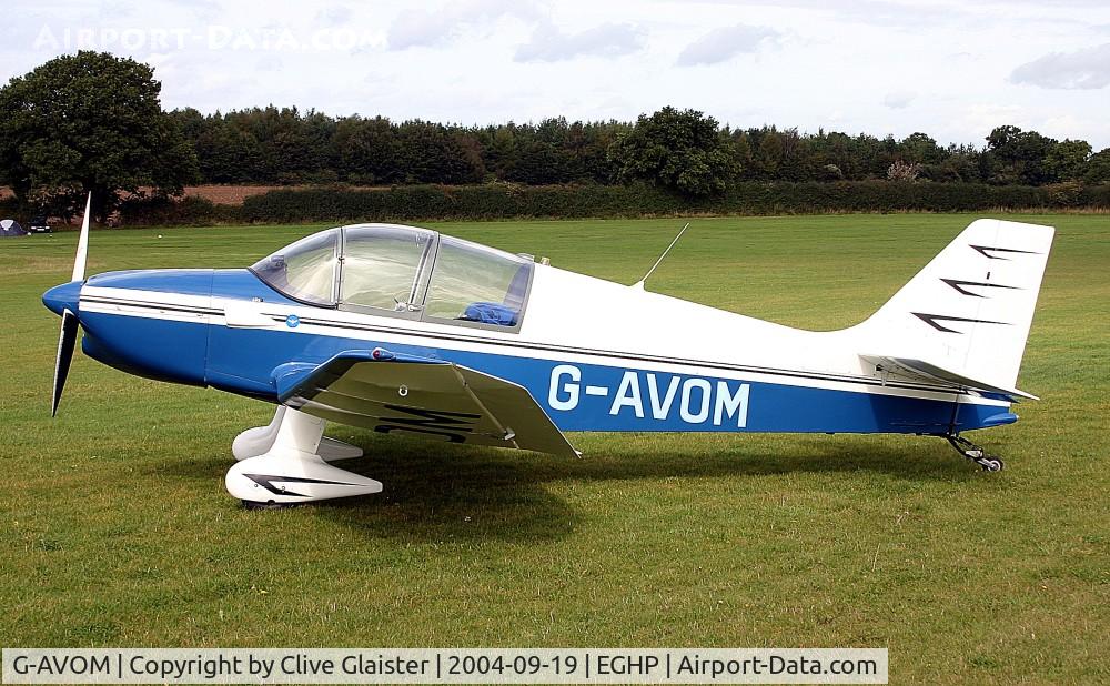 G-AVOM, 1967 CEA Jodel DR-221 Dauphin C/N 65, Ex: G-AVOM > G-AUOM > G-AVOM - Originally owned in private hands June 1967 and currently with and a trustee of, Avon Flying Group since October 2003.