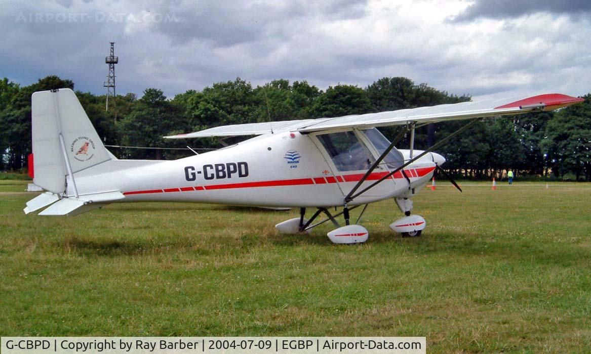 G-CBPD, 2003 Comco Ikarus C42 FB UK C/N PFA 322-13863, Comco Ikarus C-42 Cyclone FB UK [PFA 322-13863] Kemble~G 09/07/2004