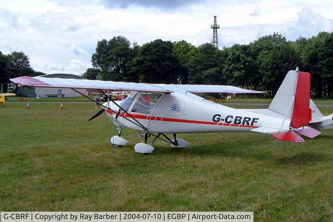 G-CBRF, 2002 Comco Ikarus C42 FB100 VLA C/N PFA 322-13900, Comco Ikarus C-42 FB100 VLA Cyclone [PFA 322-13900] Kemble~G 10/07/2004