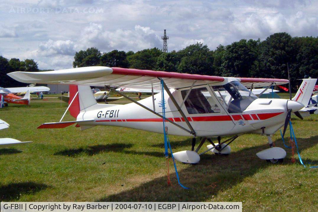 G-FBII, 2003 Comco Ikarus C42 FB100 C/N 0310-6574, Comco Ikarus C-42 Cyclone FB100 [0310-6574] Kemble~G 10/07/2004