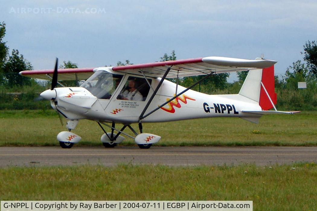 G-NPPL, 2003 Comco Ikarus C42 FB100 C/N 0307-6543, Comco Ikarus C-42 Cyclone [0307-6543] Kemble~G 11/07/2004