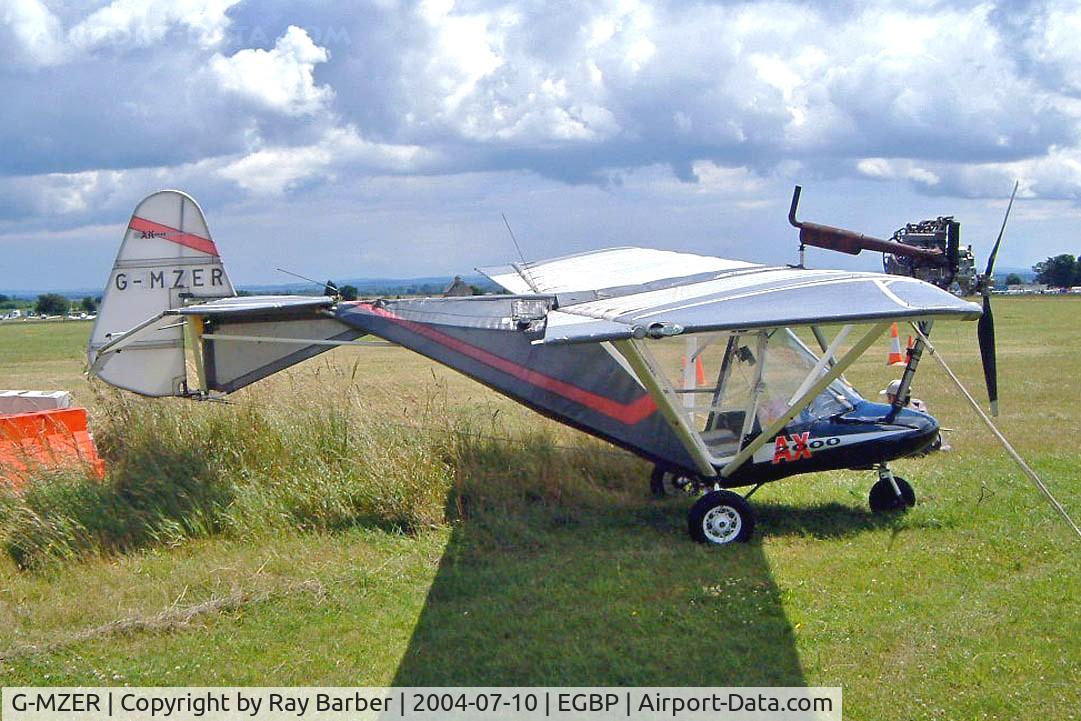 G-MZER, 1996 Pegasus Cyclone AX2000 C/N 7251, Cyclone Ax2000 [7251] Kemble~G 10/07/2004