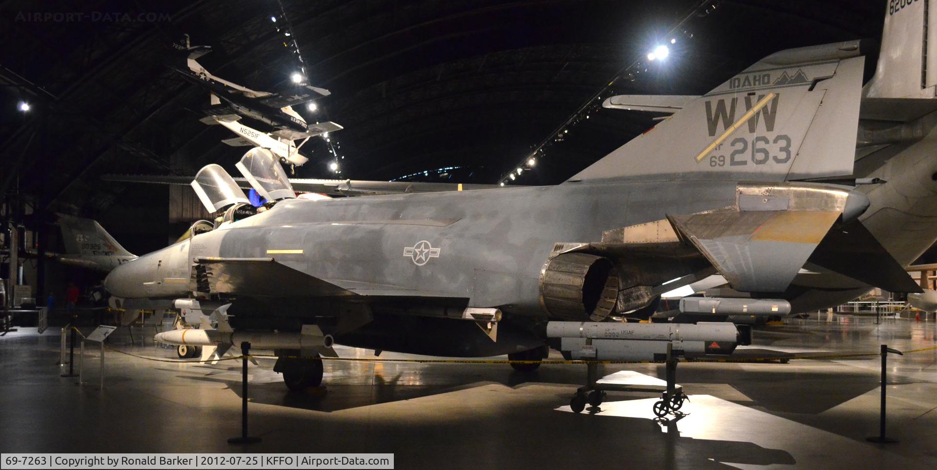 69-7263, 1969 McDonnell Douglas F-4G Phantom II C/N 3947, AF Museum