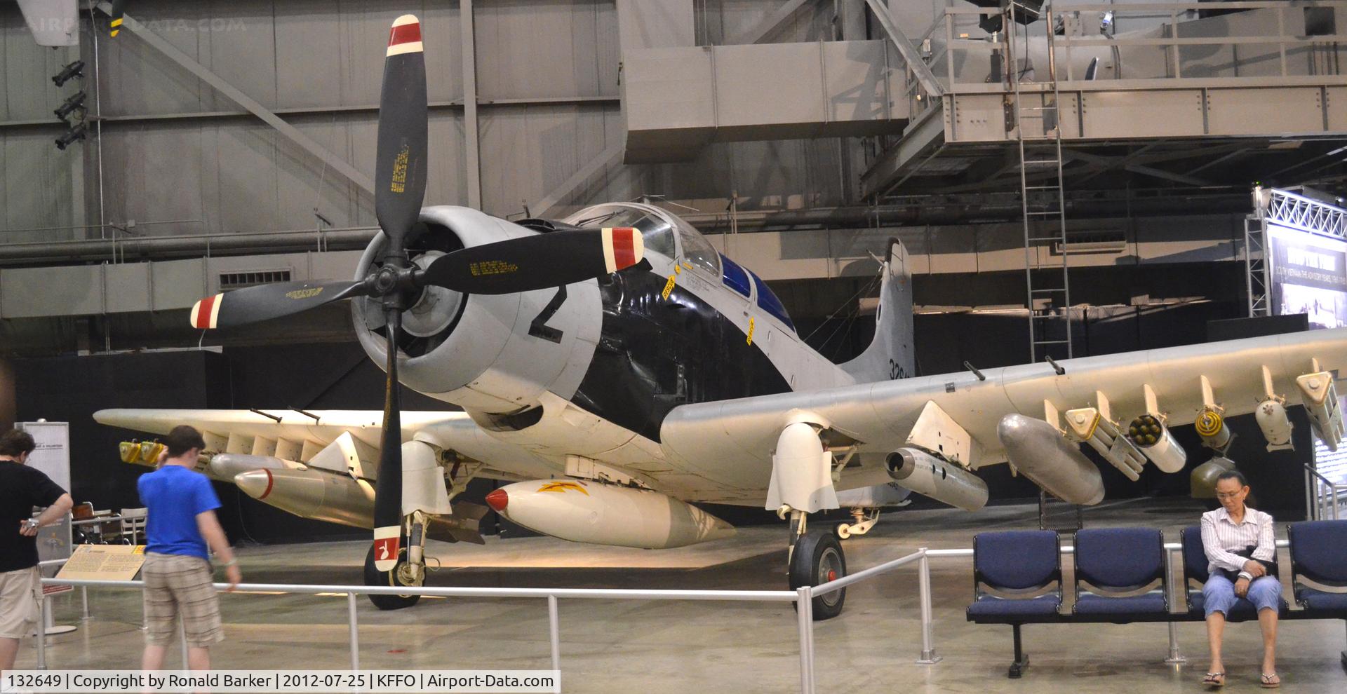 132649, 1952 Douglas A-1E Skyraider C/N 9506, AF Museum