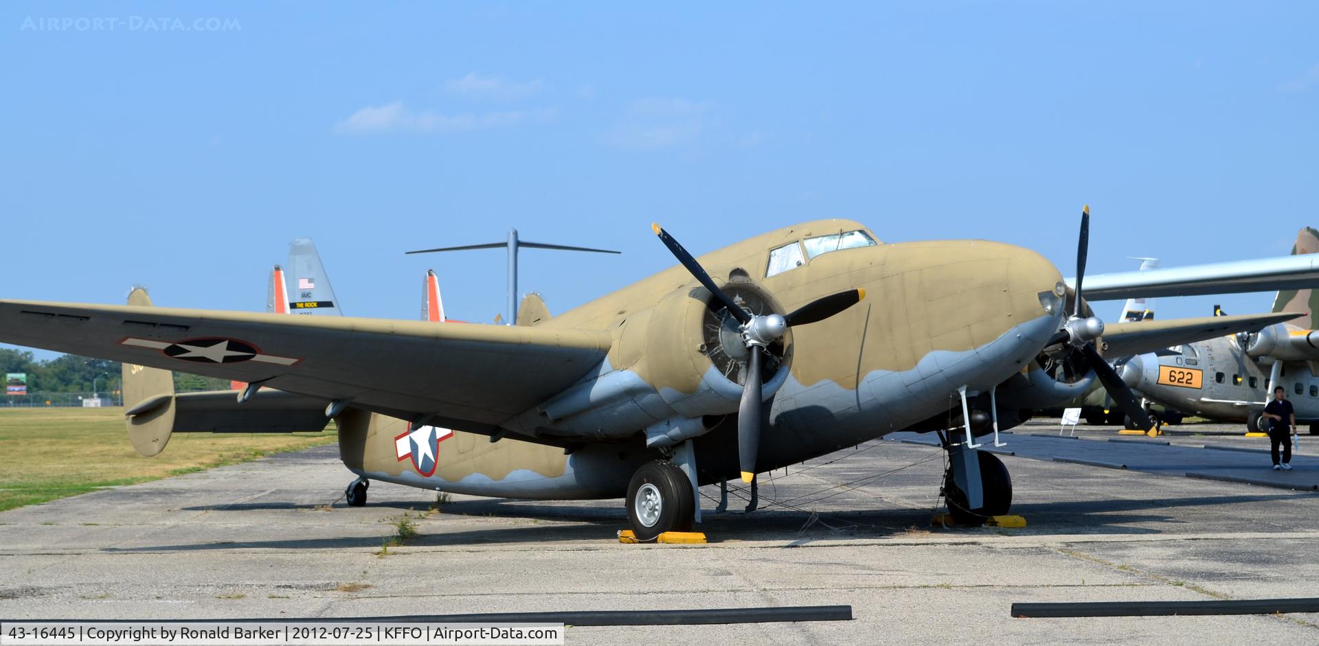 43-16445, 1943 Lockheed C-60A-5-LO Lodestar C/N 2606, AF Museum
