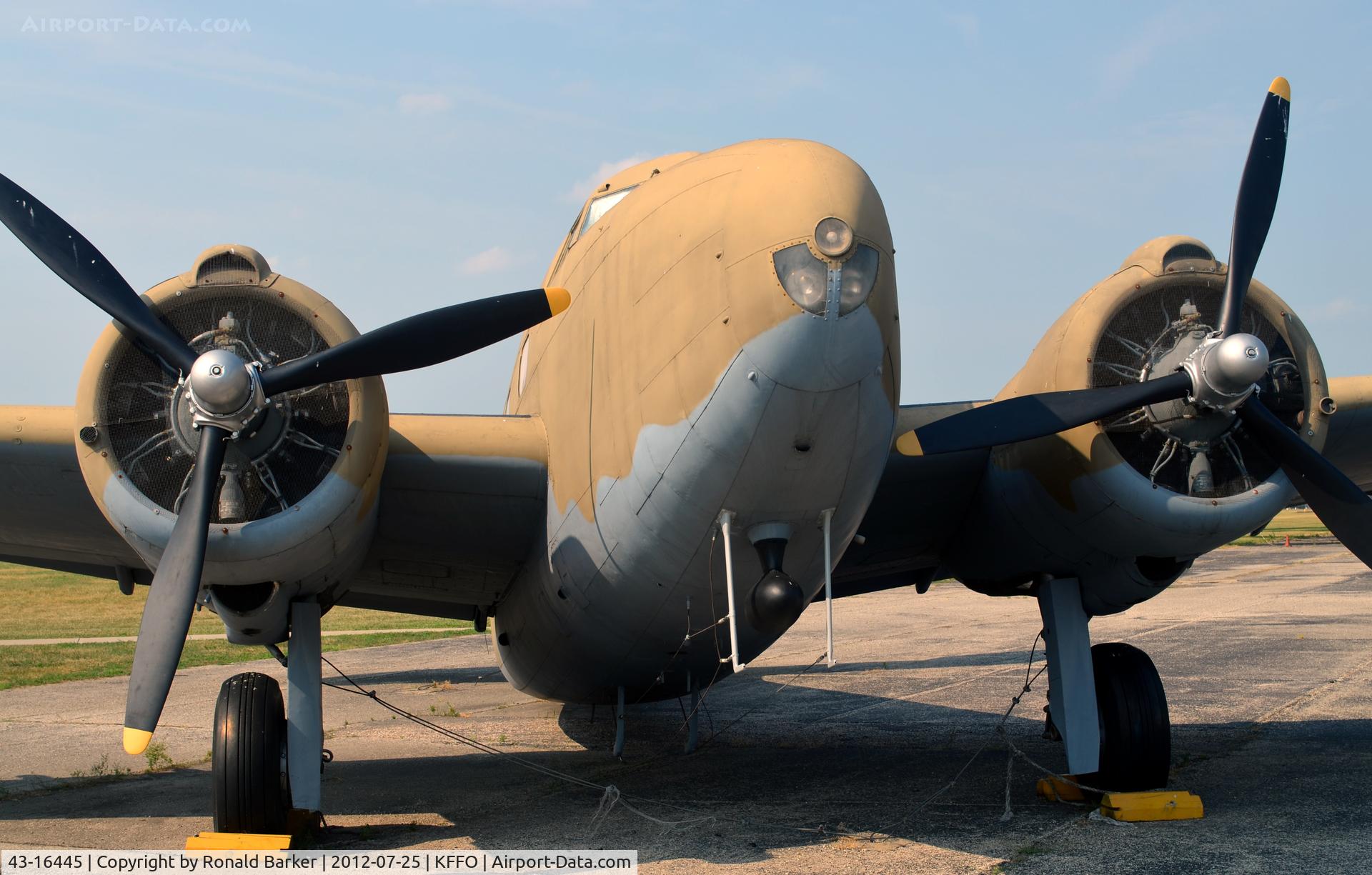 43-16445, 1943 Lockheed C-60A-5-LO Lodestar C/N 2606, AF Museum