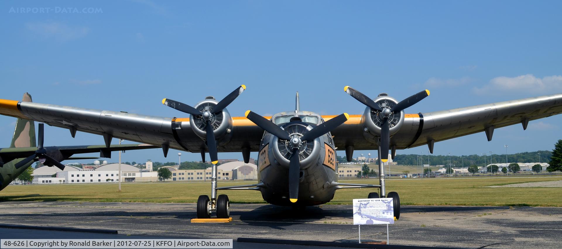 48-626, 1948 Northrop YC-125B Raider C/N 2510, AF Museum