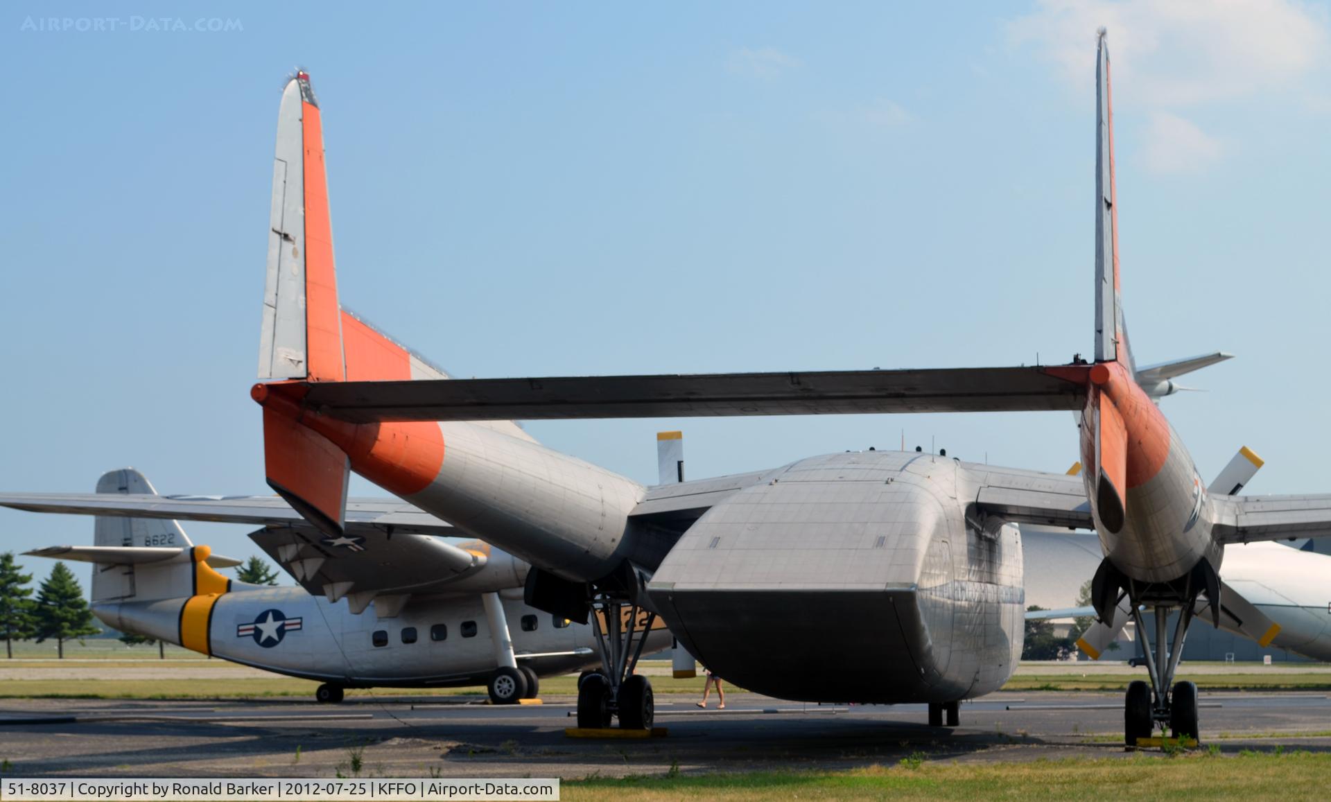 51-8037, 1951 Fairchild C-119J-FA Flying Boxcar C/N 10915, AF Museum