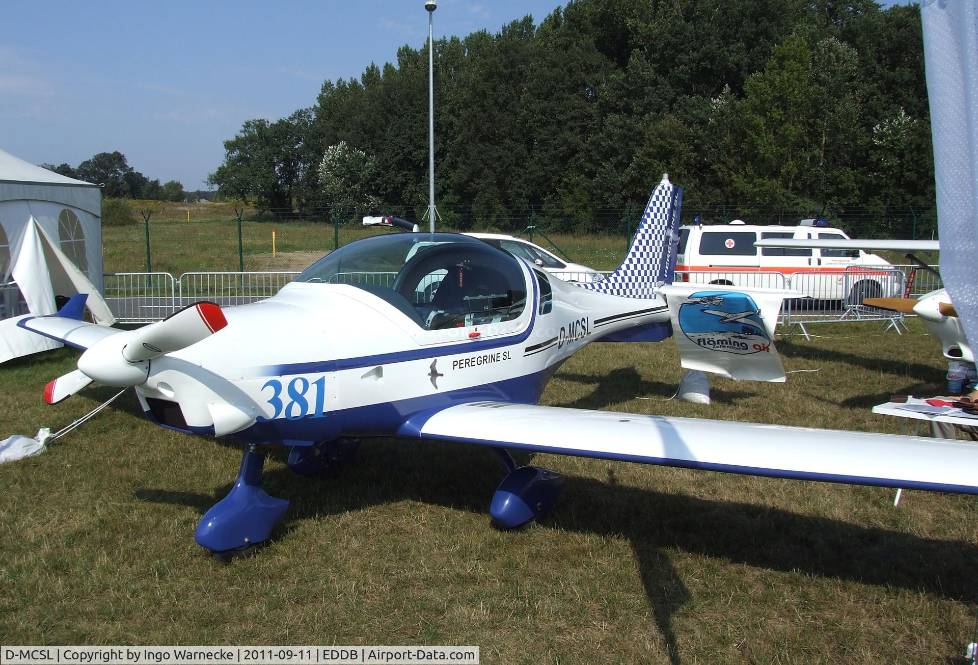 D-MCSL, Flaming Air FA-04 Peregrine SL C/N Not found D-MCSL, Fläming Air FA-04 Peregrine SL at the ILA 2012, Berlin