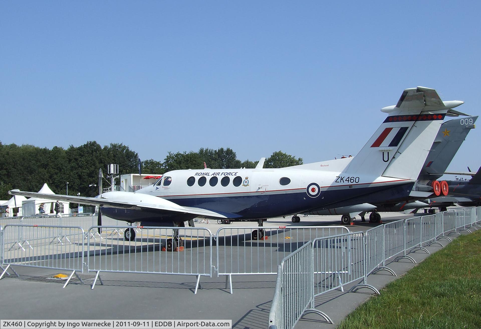 ZK460, 2009 Hawker Beechcraft B200GT Super King Air C/N BY-90, Beechcraft Super King Air 200GT of the RAF at the ILA 2012, Berlin