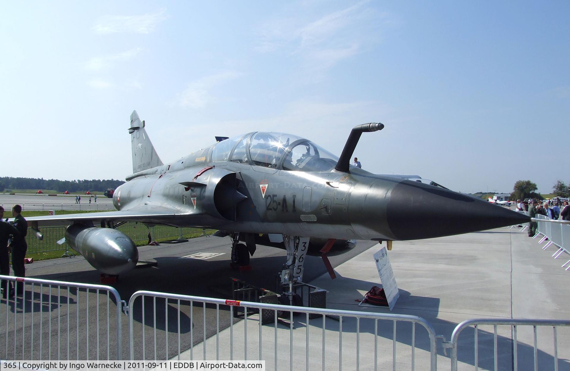 365, Dassault Mirage 2000N C/N 357, Dassault Mirage 2000N of the Armee de l'Air at the ILA 2012, Berlin