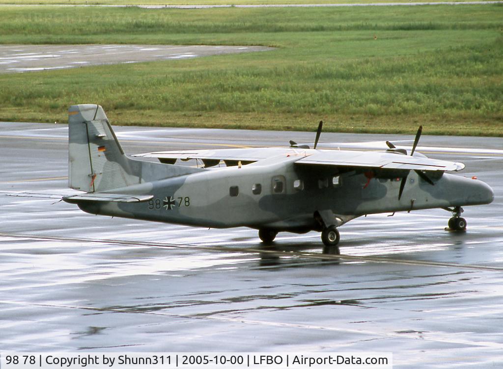 98 78, 1985 Dornier 228-201 C/N 8068, Parked at the General Aviation area...