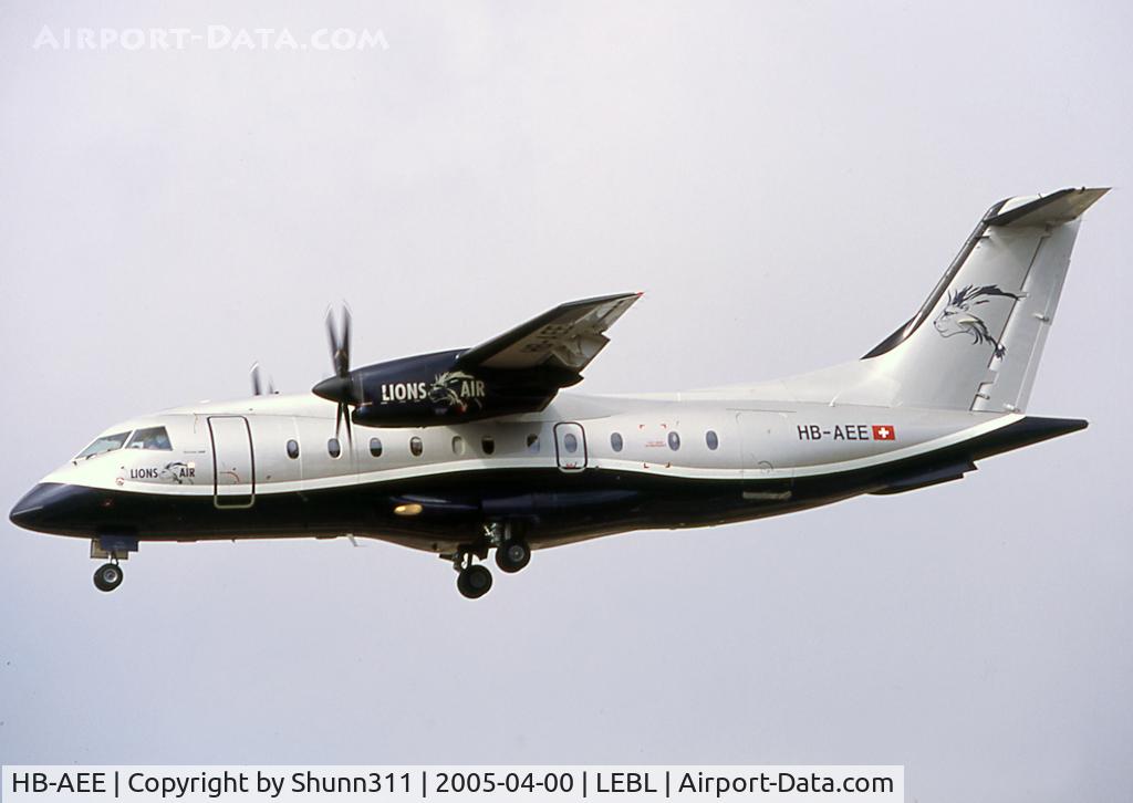 HB-AEE, 1993 Dornier 328-110 C/N 3005, Landing rwy 25