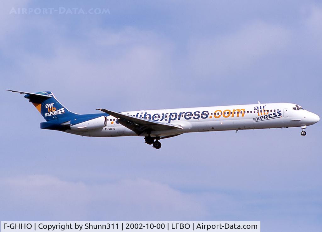 F-GHHO, 1991 McDonnell Douglas MD-83 (DC-9-83) C/N 49985, Landing rwy 14L