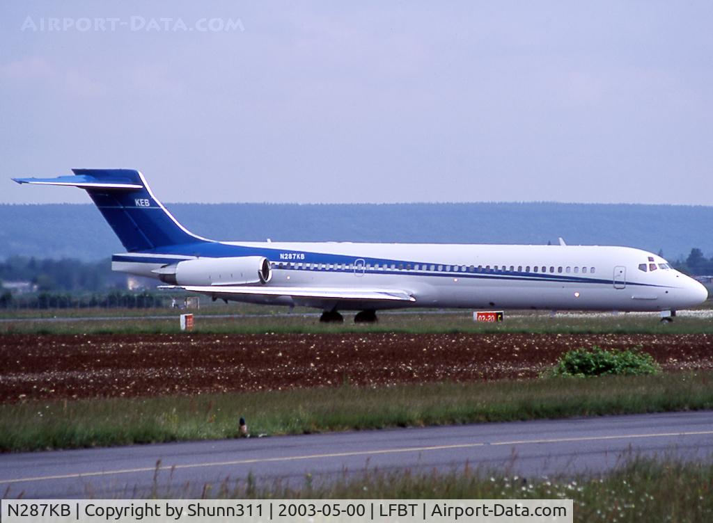 N287KB, 1987 McDonnell Douglas DC-9-87 (MD87) C/N 49768, Arriving from flight...