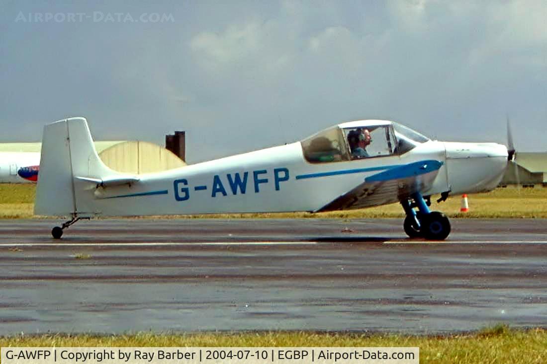 G-AWFP, 1968 Rollason Druine D-62B Condor C/N RAE/631, Rollason Condor D.62B [RAE631] Kemble~G 10/07/2004