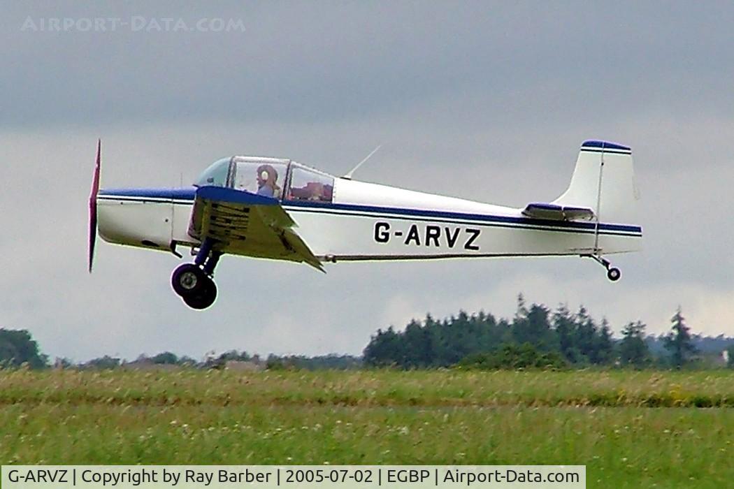 G-ARVZ, 1962 Rollason Druine D-62B Condor C/N RAE/606, Rollason Condor D.62B [RAE606] Kemble~G 02/07/2005