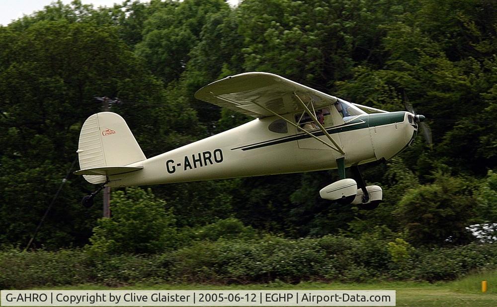 G-AHRO, 1946 Cessna 140 C/N 8069, Ex: NC89065 > N89065 > G-AHRO > F-GURO - Originally and currently in private hands since January 1982. To F-GURO February 2006.