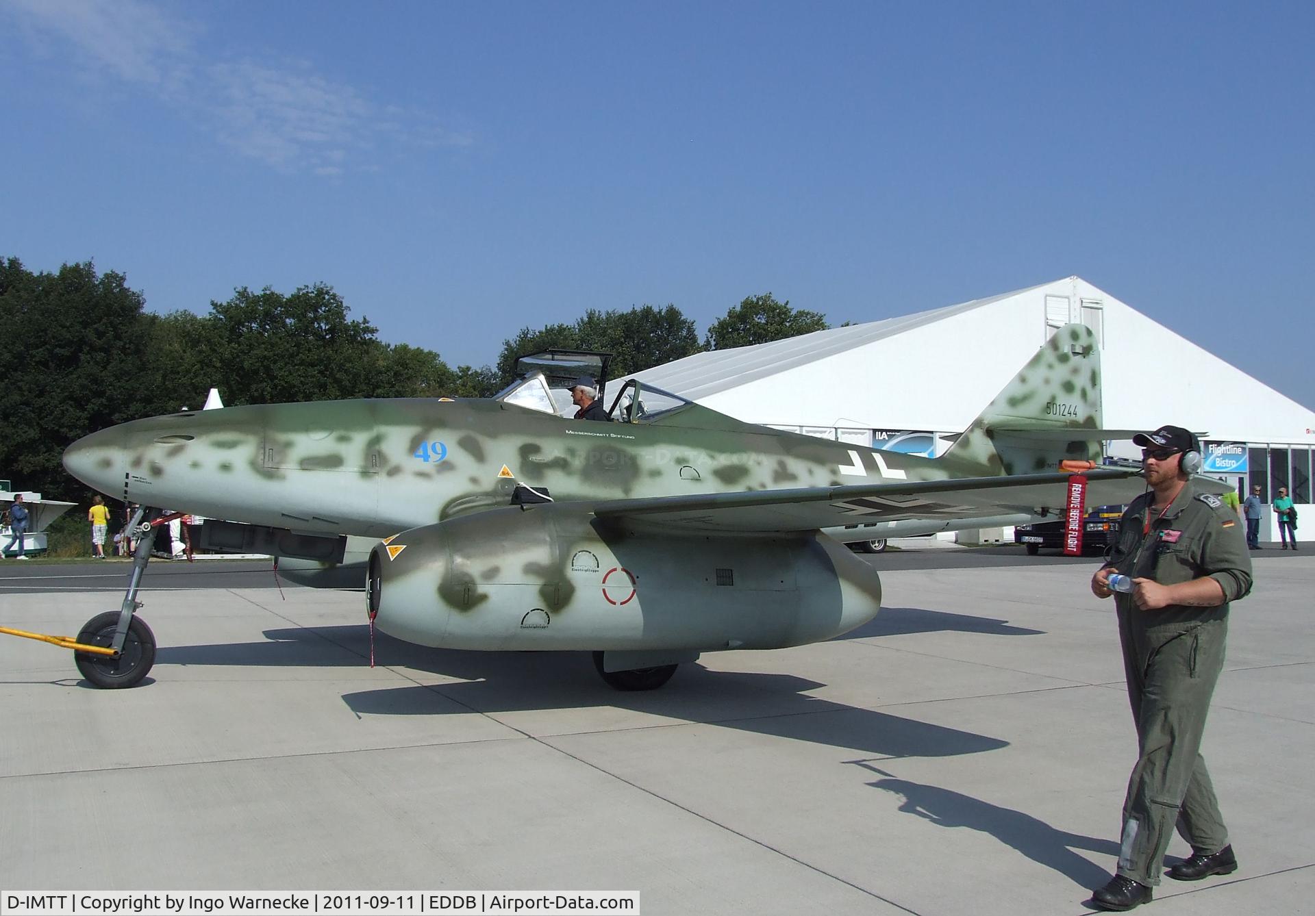 D-IMTT, 2005 Messerschmitt Me-262A-1C Schwalbe Replica C/N 501244, Messerschmitt (Hammer) Me 262A-1C Replica at the ILA 2012, Berlin