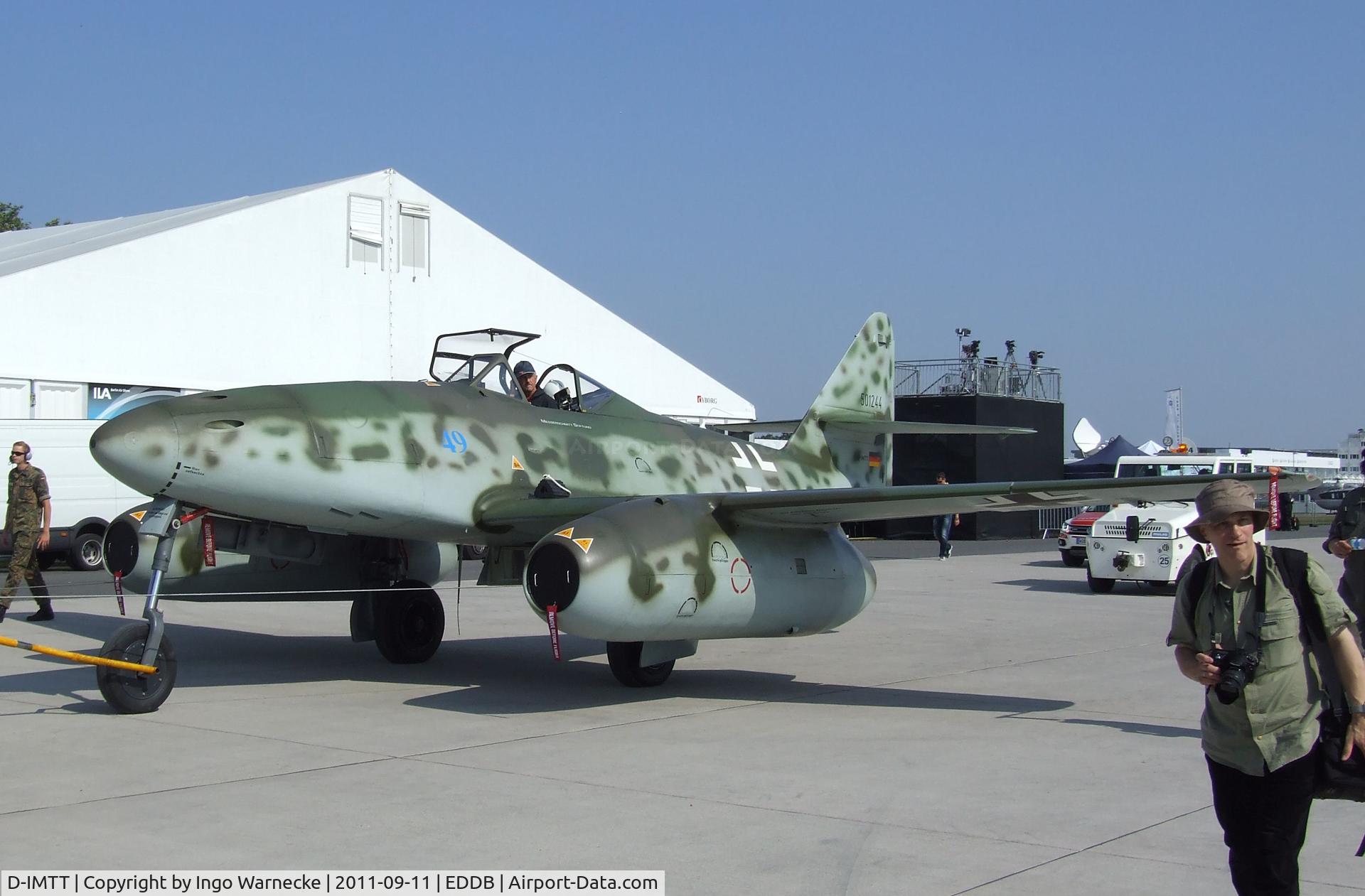 D-IMTT, 2005 Messerschmitt Me-262A-1C Schwalbe Replica C/N 501244, Messerschmitt (Hammer) Me 262A-1C Replica at the ILA 2012, Berlin