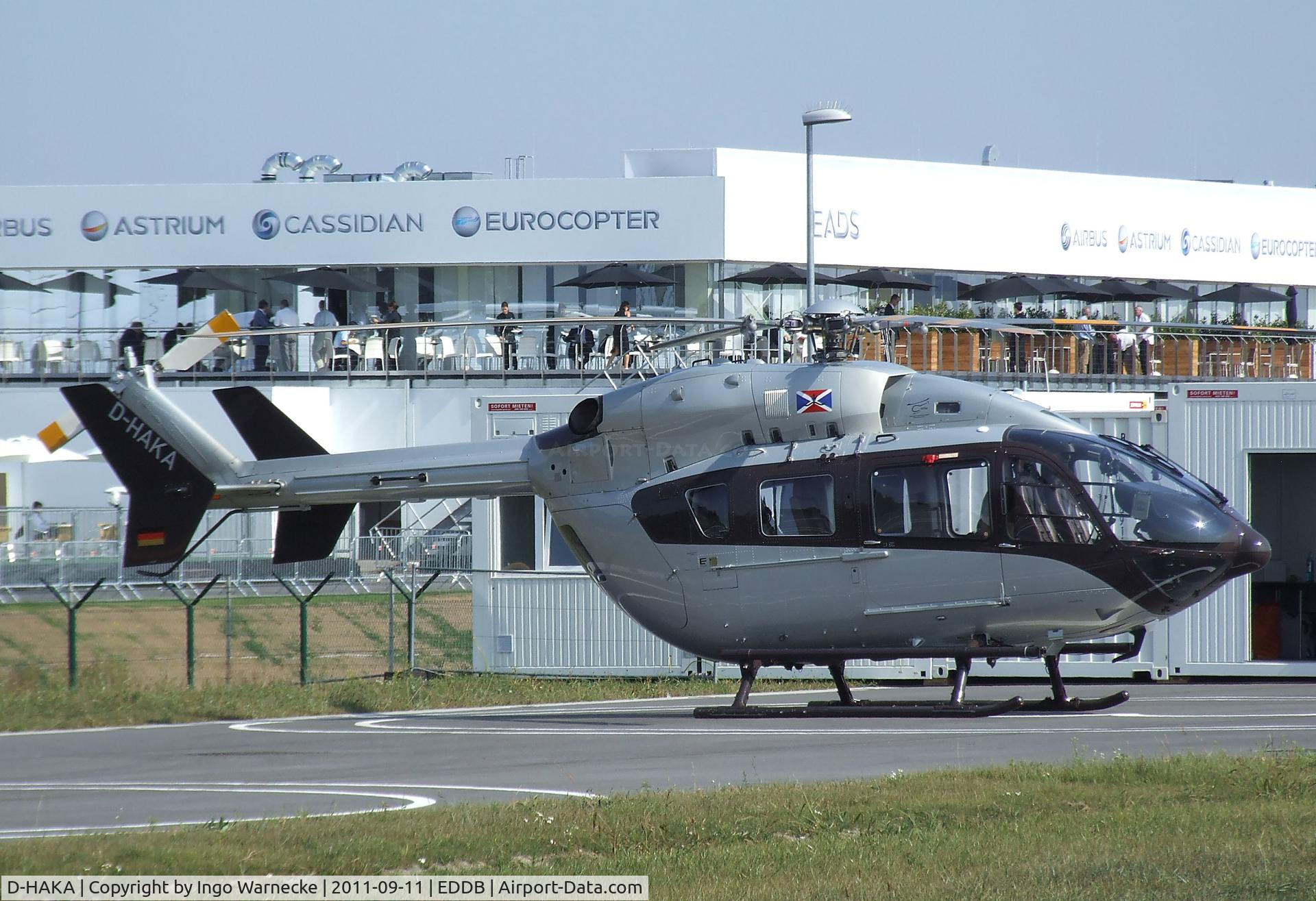 D-HAKA, Eurocopter-Kawasaki EC-145 (BK-117C-2) C/N 9191, Eurocopter EC145 at the ILA 2012, Berlin